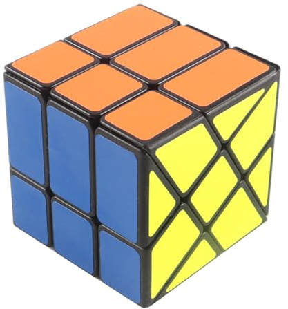 Ieron Zauberwürfel Fenghuolun 3x3, Speed Puzzle Cube Smooth Sticker 3D Puzzle Cube Denksportaufgaben Lernspielzeug für Jungen Mädchen Erwachsene