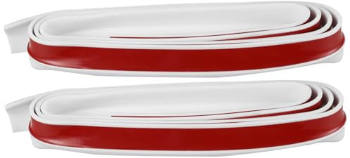 OUNONA Flexible Selbstklebende Wohnmobil Dachrinnenverlängerung Aus Silikon 2m Regenabweiser Für Schuppen Und Vordächer Witterungsbeständig Und Zuschneidbar Für Regenschutz