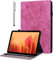 KEDBBAO Case for All-New Amazon Fire HD 10 and 10 Plus Tablet (13th/11th Generation, 2023/2021 Release) 10.1, Multi-Angle Flip PU Leather Cover with Stylus Holder for Fire HD 10 2023 Case, Rose