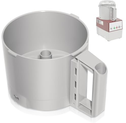 112204S Cutter Bowl Fit for Robot Coupe R2, R2B, R2N, R2 Dice Food Processors, 3-Quart Replacement Bowl for Robot Coupe