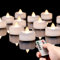 AMAGIC 12 Stück Fernbedienung Teelichter,2/4/6/8H Timer Elektrische flammenlose Kerzen, ideal für Weihnachten, Hochzeit, Party, Warmweiße Lichter