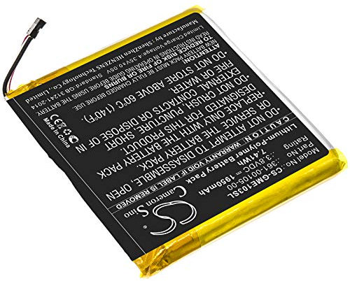 Peakbatt 361-00105-00 Batterie de rechange pour Garmin Edge 1030 1950 mAh