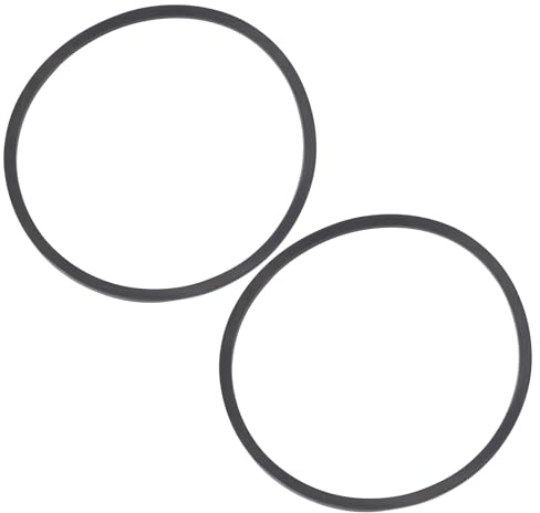LT Easiyl 2 Pieces V-Shaped Drive Belt 3V270, Black, 10mm Width | Industrial Rubber Belt, 750mm Width, For Band Saw Sander Planer