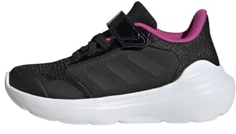 adidas Unisex Kids TENSAUR Run 3.0 Shoes Children, core Black/core Black/Lucid Fuchsia, 10.5 UK Child