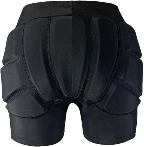 Pantalon de protection, coussinets pour enfants pour patins à roulettes, protection 3D, short rembourré pour patinage et ski, protection des hanches EVA, coussinets (XS (110-125 cm)