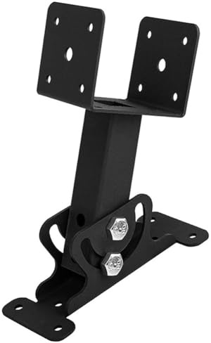 Sefdrert 1PCS Pergola Roof Riser Beam Bracket, Pergola Roof Riser Brackets for Patio Cover, Heavy Duty 304 Stainless Steel Gazebo, Easy to Use