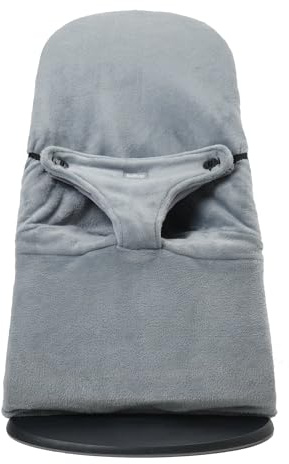 Bezug auf Baby wippe Belltop, kompatibel mit BabyBjörn Wippe bezug (Balance, Soft & Bliss). Winterbezug für Babywippe/baby bouncer: Hypoallergen & warm. Babysitz Ergonomisch und aus Fleece (Grau)