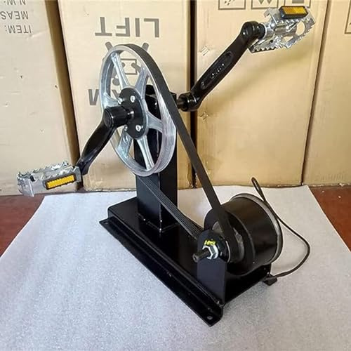 Generador de pedal de 300 W, fuente de alimentación portátil de emergencia, generador de bicicleta de ejercicio, sin escobillas, de alta potencia