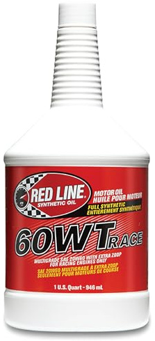 Red Line 10604 60WT Racing Oil Synthetic - Quart