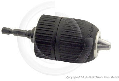 2-13 mm Schnellspannfutter Schnellspannbohrfutter 1/4 Sechskantschaft