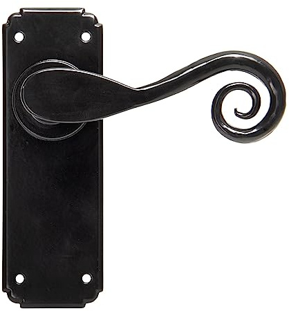 From the Anvil Black Monkeytail Lever Latch Set