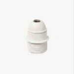 VIMAR – Lampenfassung E27 M10 x 1 Gewinde teilweise/A weiß