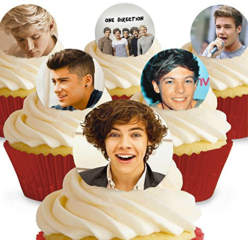 12 x PRE-CUT 1 Direction Edible Cake Toppers