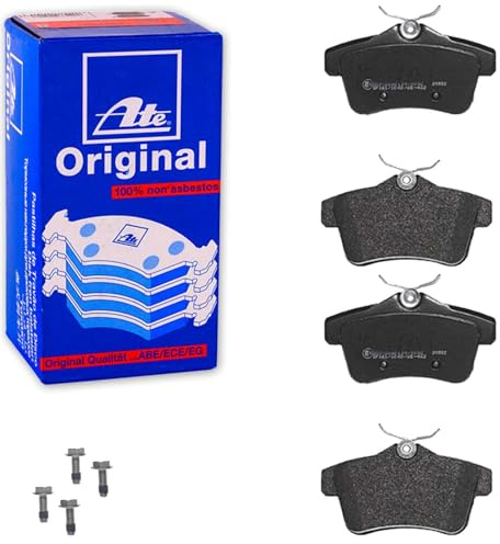 ATE 3012 GG 13046029372 Bremsbelagsatz Scheibenbremse | Kompatibel mit: AUDI A4 B6, A4 B6 Avant, A4 B6 Cabriolet, A4 B7, A4 B7 Avant, A4 B7 Cabriolet, A6 C5, A6 C5 Avant, ALLROAD C5