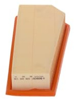 Bosch S0134 Car Air Filter - Replacement Filter | Separates Particles from the Air Intake - Moisture-resistant plus High Tensile Strength
