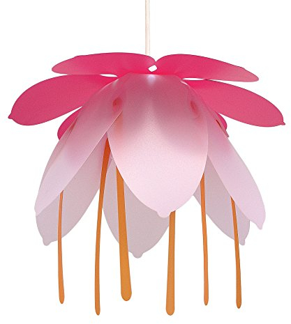 R&M Coudert Lampe Suspension Chambre d'enfant Fleur Fuchsia et Rose