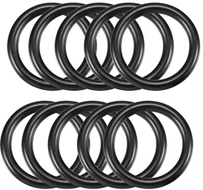 sourcing map 10 Stück Nitrilkautschuk O Ringe Metrische Dichtung 24mm Außendurchm. 18mm Innendurchm. 3mm Breite