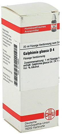 GALPHIMIA GLAUCA D 4 Dilution 20 ml