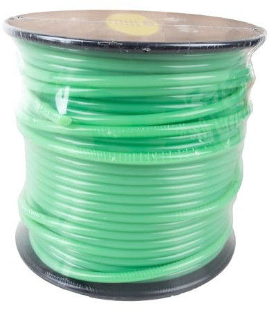 Ama Filo per Decespugliatore 45 m Sezione Tonda Ø 6 mm – Monofilo Verde per Giardinaggio, Alta Qualità e Precisione