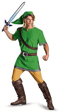 DISGUISE Offizielles Nintendo Link Legend of Zelda Kostüm Herren Faschingskostüme Männer Erwachsene Karneval Geburstag M