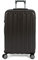 DELSEY PARIS Erweiterbares Gepäckstück aus Titan mit Spinnrollen, Schwarz, Carry-On 19 Inch, Erweiterbares Titan-Hartschalengepäck mit Spinnrädern