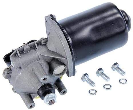 BESTPRICE Scheibenwischermotor 12v vorne, Wischermotor Frontscheibe inkl. Anbaumaterial