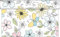 Sovie HOME Tischläufer Nikita, Pastell, Linclass® Airlaid, 40cm x 4,80m, 1 Stück, perforiert alle 30cm, Verspieltes Schmetterlingsdesign in Pastelltönen, Ideal für Garten- & Sommerfeste