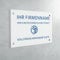 Praxisschild aus PVC - Graviertes Berufsschild zur Anpassung - Individuelle Größe (Blanc écrit bleu/Weiß mit blauer Schrift)
