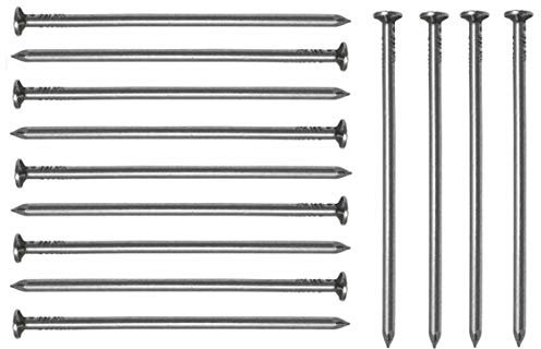 1 KG Galvanised Round Wire Nails High Quality All Lengths and DIAMETERS (3.5 x 90mm)