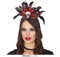 FIESTAS GUIRCA Voodoo-Haarreif Kopfschmuck für Halloween Accessoire für Damen schwarz-rot-Weiss - Multicolore