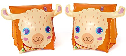 Bestway Schwimmflügel für Kinder, 23 x 15 cm, Little Lama, 3–6 Jahre