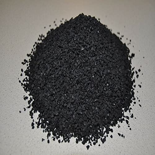 Ricambi Weiss 20Kg *Schwarz* Gummigranulat Boxsack Füllung Boxbirne Füllmaterial Granulat Gummi Boxbirne Boxsackfüllung
