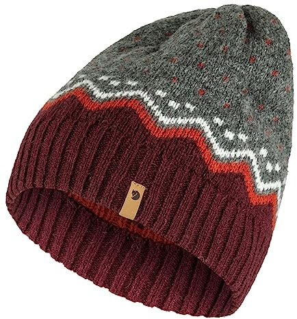 FJALLRAVEN Unisex Övik Knitted Hat M tze, Dark Garnet, Einheitsgröße EU
