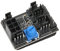Chassis Fan Hub CPU Cooling, 8 Port PWM Fan Hub PC Case Fan Controller 4 Pin/3Pin, Support 8 CPU PWM Fans, DC 12V 3/4 Pin PWM Fan Hub Controller with Rubber Pad