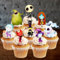 Nightmare Christmas Cupcake Topper, vorgeschnitten optional – Halloween-Thema, essbare Kuchendekorationen, Albtraum-Geburtstagsdekorationen, Albtraum-Kuchenaufsatz, NMBC Cupcake-Topper