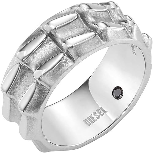 DIESEL Bandring Edelstahl, DX1394040
