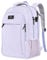 MATEIN Women Backpack, Lightweight Girls School Bag Water Resistant School Backpack 15.6 Inch Laptop Rucksack with USB Port Laptop Compartment, Casual Daypack for College Outdoor Travel, Purple