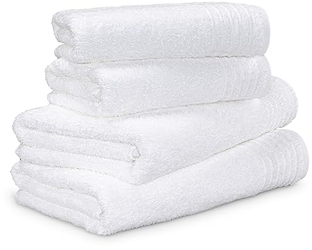 Möve Handtuchset New Classic 4-TLG Handtücher - 2X 50x100cm + 2X 67x140cm, 100% Baumwolle,