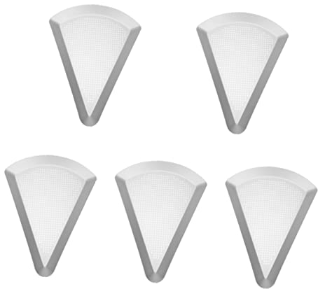 OQHAIR moldes para Pizza de Acero Inoxidable, Plancha Antiadherente para Hornear, Plato para Pizza, Utensilios para Hornear, Horno, Molde para Pizza para el hogar, Molde Triangular para h