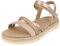 Tom Tailor Femme 7490030008 Sandale, Rose-Gold, 40 EU