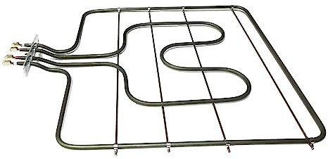 Tecnogas - Resistenza forno superiore doppia grill 420 x 370 mm. 586/1014 Watt. - RE1297