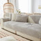 Samt Sofabezug Ecksofa l Form Sofa Überzug Couchbezug Sofa/Couch Wurfdecke Eckcouch 3/2/1 Sitzer Sofaschutz Sofaüberwurfe Sofaschoner Sofabezüge rutschfest Hund Katze (Hellgrau,110x240cm/Rechteckig)