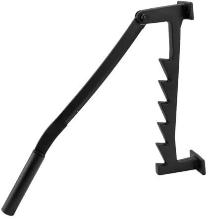 lyrlody Wood Log Cutter, Wall Mounted Firewood Splitter High Carbon Steel Wood Log Cutter with Accessories for Indoor Outdoor