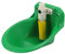 Automatic Water Bowl, Plastic Livestock Waterer with Water Hose Quick Connector Water Storage Bowl, Water Feeder Dispenser Bowl for Trough Farm Grade for Horse Cattle Goat Sheep Dogs