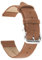 Amaxiu Uhrenarmband aus weichem Kalbsleder, Vintage-Stil, Schnellverschluss, universelles Ersatzarmband mit silberfarbener Edelstahlschnalle, 18 mm, 20 mm, 22 mm, für Herren und Damen (18 mm,