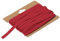 QUARKZMAN 1/4 Doppelt Gefaltetes Schrägband Baumwolle Kontinuierliches Bias Klebeband für Nähen Säumen Quilten Saum Binden Handwerk (Dunkel Rot 12 Yards)