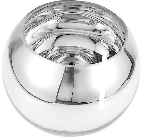 OFFSCH Large Round Flower Vase Extra Large Glass Vase for Flower Arrangement for Living Room