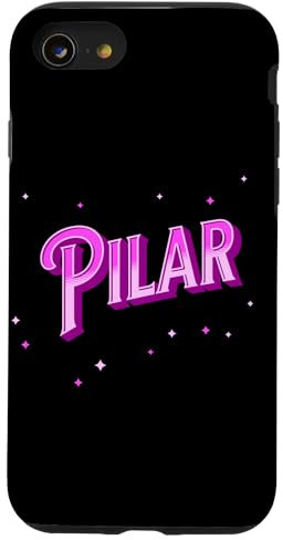 Carcasa para iPhone SE (2020) / 7 / 8 Nombre Pilar personalizado