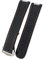 EPANO Uhrenarmband für Omega Seamaster Aqua Terra AT150 8900 Uhrenarmband, Faltschließe, 20 mm, Gummi-Silikon-Armbänder, Black buckle, Achat