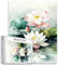 Tucocoo Aquarell-Puzzle, Lotusblumen, 1000 Teile, Puzzles für Erwachsene, natürliche Eleganz, Wasserlilien, Kunst-Puzzles für anspruchsvolle Familienaktivitäten, DIY-Puzzle für Heimdekoration,